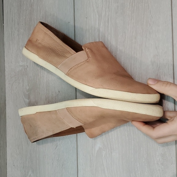 Frye Womens Lisa Leather Loafer Slip on flats shoes sz 9M - Picture 10 of 12